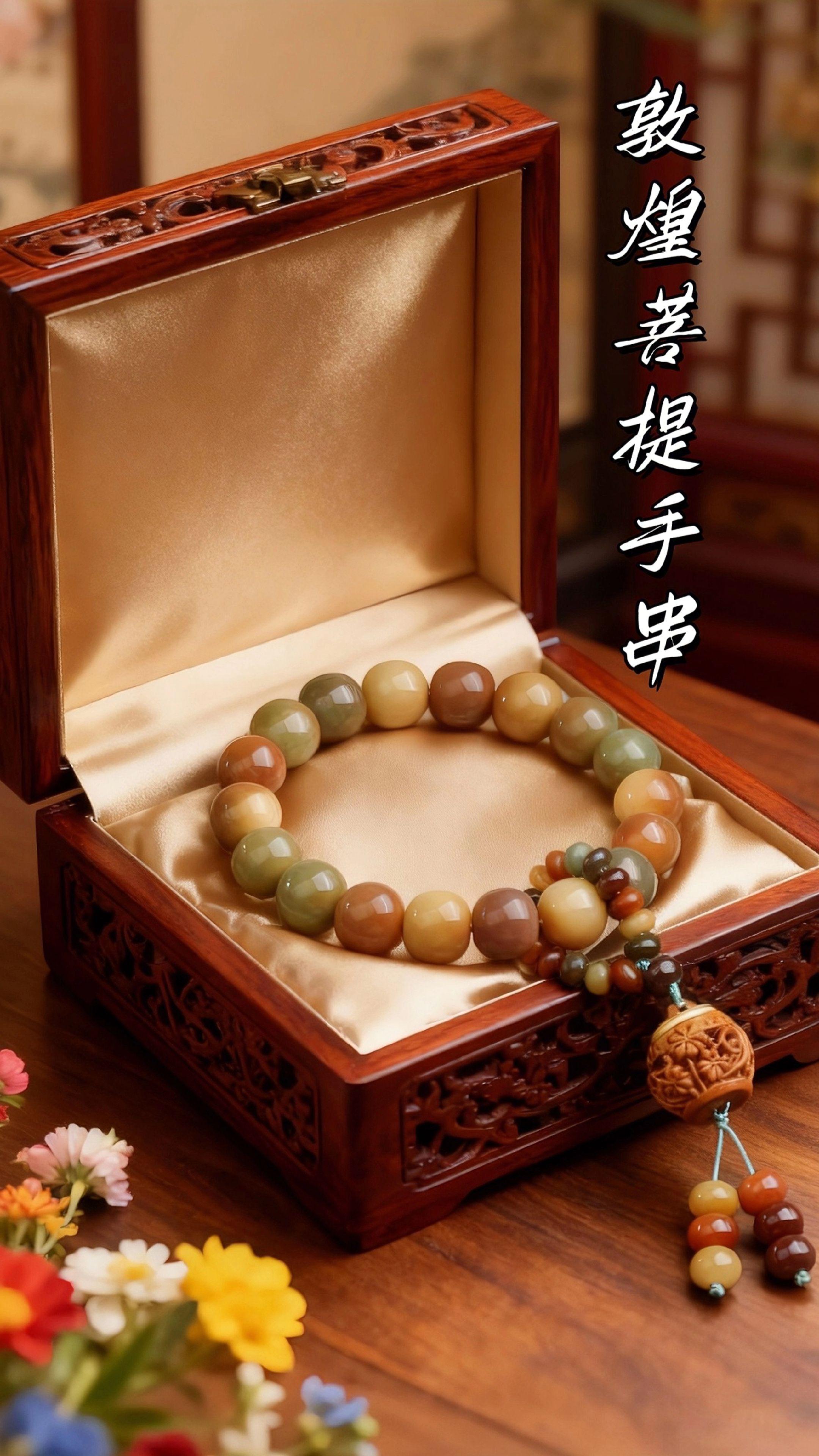 敦煌菩提手串 #手串 #菩提手串 #每日分享 #文玩手串 #盘串