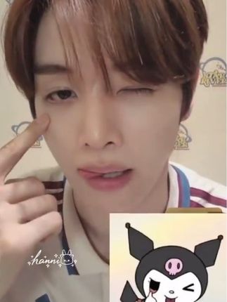 成灿三丽鸥cha😉(cr.水印 #郑成灿 #成灿 #sungchan #签售 #萌物
