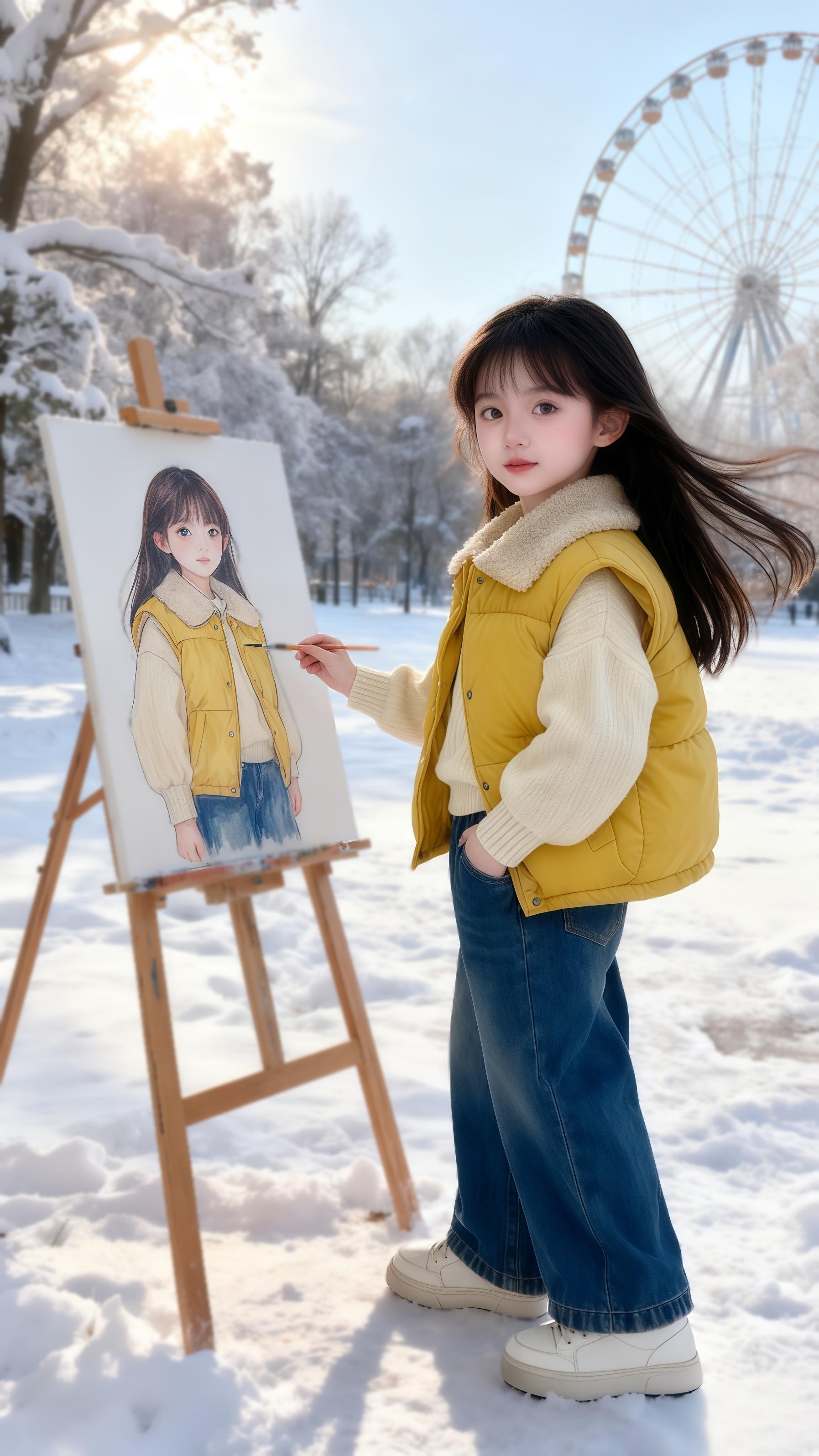 #来双11解锁秋冬本命穿搭 #女童马甲 #冬日穿搭测评 #生女儿就是用来打扮的 #普通人的秋冬硬核穿搭 @抖加🔥上热门🔥dou+🔥热点宝