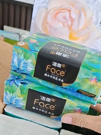 天呐‼️油画纸巾也太好用了#抽纸 #生活用纸
