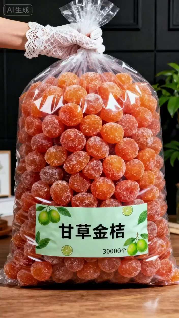 #甘草金桔干 #金桔干 #好吃不贵经济实惠 #甘草金桔甘甜可口 #零食推荐