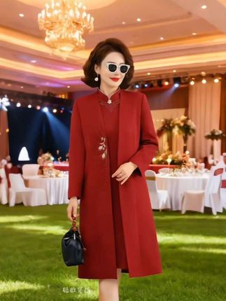 #礼服 #喜婆婆喜妈妈 #连衣裙 #优雅气质 #婚宴妈妈装
