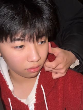 害羞的小宝#小北和火乐