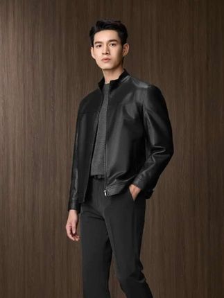 帅哥们入秋第一件皮夹克穿上超帅呀!【三款时尚皮夹克】HLA海澜之家男25新PU外套男春秋多款选情侣外套#海澜之家 #皮衣夹克 #夹克外套 #品质男装 #型男穿搭
