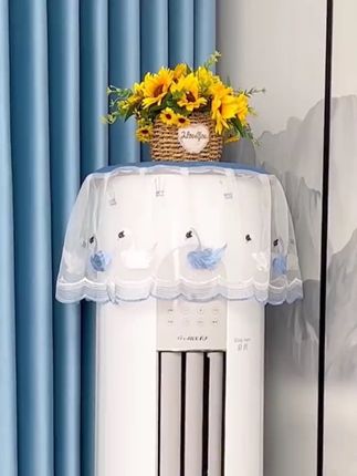 #美观实用 #居家好物 #空调防尘盖布 #立式空调防尘罩 @DOU+小助手