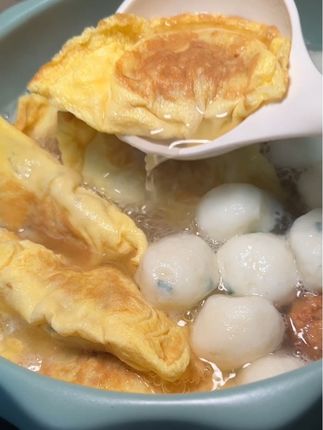 黄老师推荐:50年品牌光茂蛋饺鱼丸肉丸#在家做美食 #美食推荐 #手工自制 #强烈推荐 #太香啦