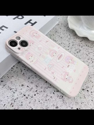 可爱美乐蒂小羊适用iPhone15手机壳13promax全包菲林软壳华为p60#可爱 #卡通 #手机壳 #手机壳推荐 #女生必备