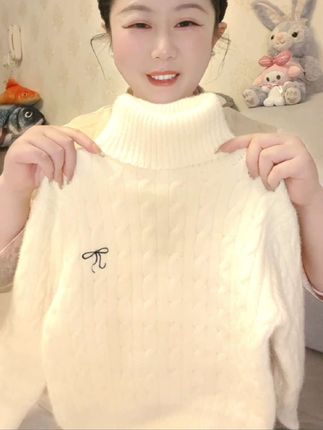 小女孩儿秋冬必备的小毛衣,巨百搭,巨可爱洋气!#时髦精#萌娃穿搭#高品质童装#女童毛衣#女宝宝秋装