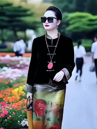 #中国风##高端大气上档次这也太漂亮了 #穿出自己的风格 #谁穿谁好看#套装
