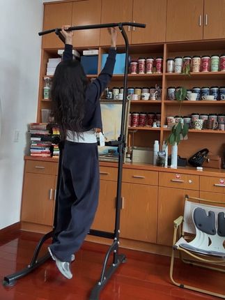 你只活一次 要有敢做自己的勇气 #引体向上 #运动穿搭