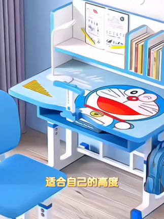 这款儿童学习桌,它不仅价格实惠,而且质量特别好,它是可以自由升降的。随着孩子的成长调整到合适的高度让孩子轻松学习