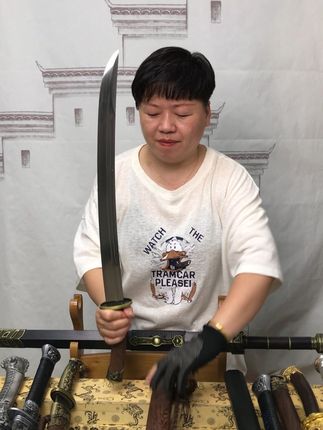#龙纹清刀#冷兵器#男人的玩具#工艺品@DOU+上热门