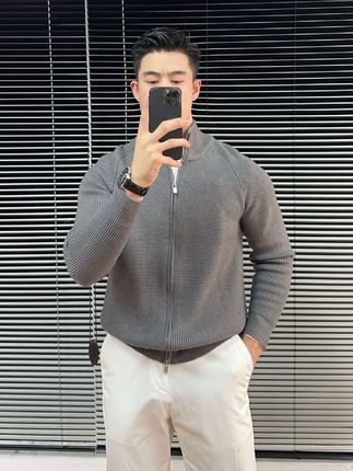 #品质男装 #休闲百搭 #针织开衫 #毛衣外套 #时尚男装