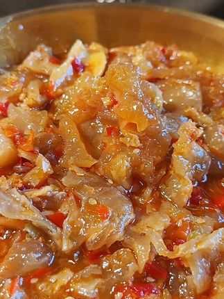 牛蹄筋酸辣爽口 牛蹄筋酸酸辣辣软软弹弹太好吃了,回到家拿出来直接可以吃#好吃到停不下来 #强力推荐