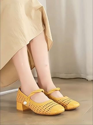 #每日穿搭 #单鞋女 #女鞋分享 #玛丽珍凉鞋