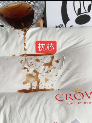 新入手的三防枕芯,果汁饮料撒上都不怕!💦枕套依旧干爽,懒人福音~#床上用品 #生活必备#面料柔软亲肤