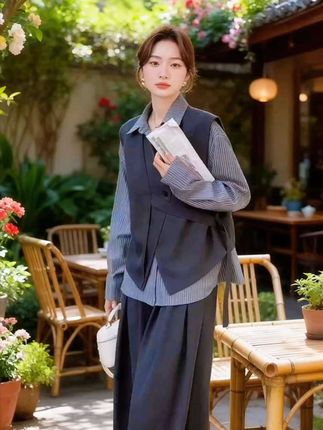 #秋天第一杯琥珀流光 #我是又甜又酷的流光系少女 #早秋冷冽又随性的气质穿搭 #琥珀流光风外套太适合秋天了 #舒畅的入秋穿搭都是琥珀系