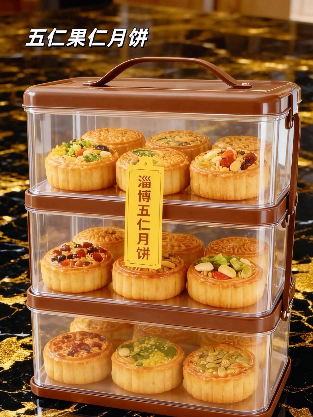 满满的果仁,包裹着满满的心意。这一口扎实的甜,是属于秋日的满足感。#果仁月饼 #中秋节月饼礼盒 #推荐给大家