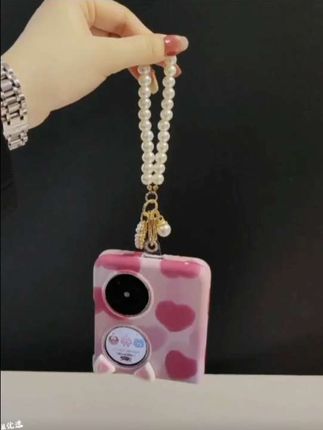 #猫咪耳朵华为Pocket2手机壳#pocketS折叠手机壳#女款创意手提手机壳#高颜值手机壳