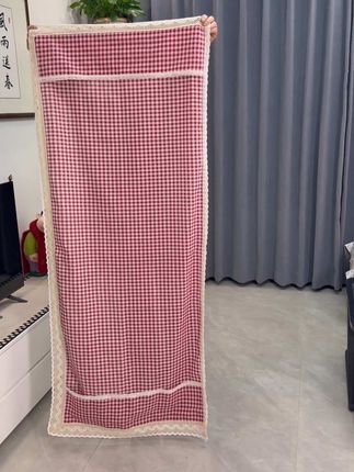 新款海尔美的通用冰箱防尘顶盖布双开门单开门棉麻透气防油污盖巾,便宜又好看,多色多尺寸可选,冰箱上再也不会落灰了#冰箱防尘盖布 #居家好物