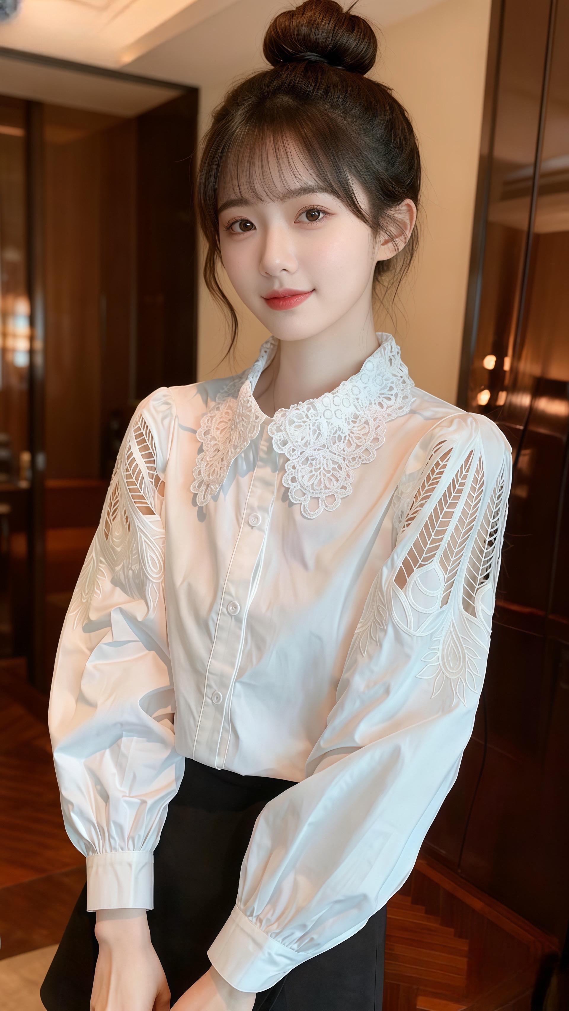 #甜美穿搭 #时尚洋气百搭小衫 #时尚女装穿搭 #减龄气质
