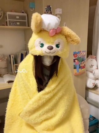 #创作灵感#披肩 #厨师狗#午睡毯 #也太可爱了吧