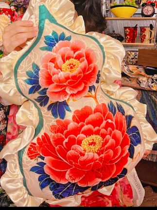 葫芦抱枕新中式轻奢高级感靠垫中国风欧式床头家用美式加厚坐垫靠#葫芦抱枕靠枕