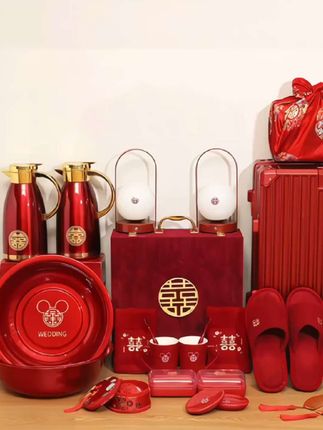 #婚庆用品大全 #结婚梳子#结婚洗脸盆#结婚陪嫁
