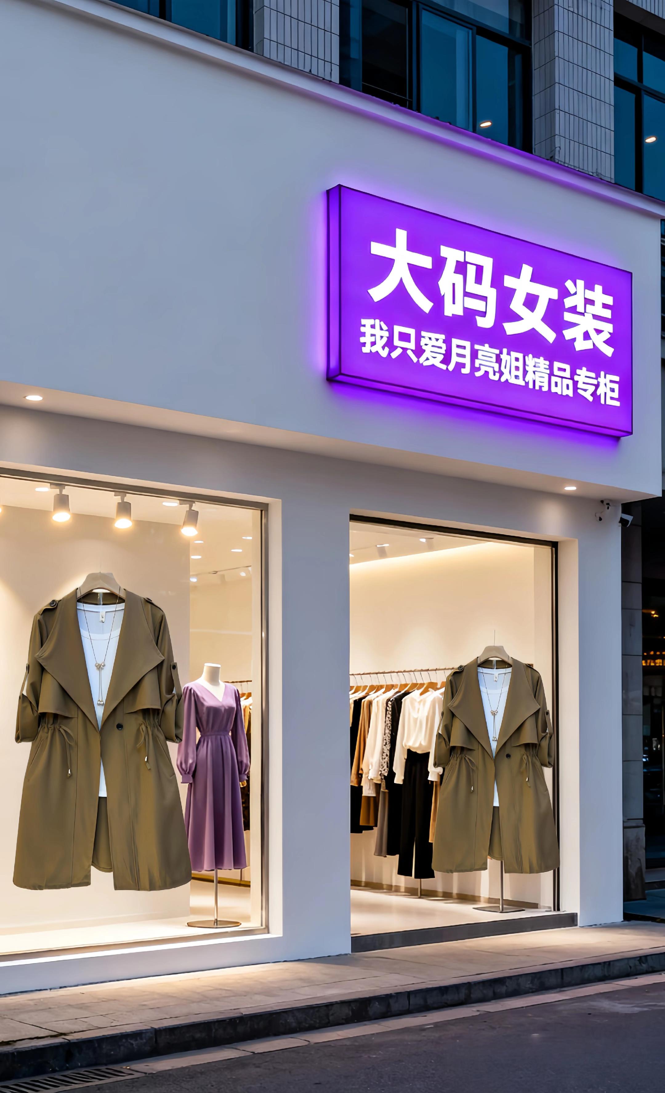 #大码女装120斤到220斤 #风衣穿搭