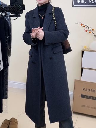 双面羊绒大衣!专柜正品特卖~七个颜色都好看!集优雅气质于一身 #羊绒大衣 #双面羊绒大衣 #秋冬穿搭 #大码女装 #显瘦穿搭