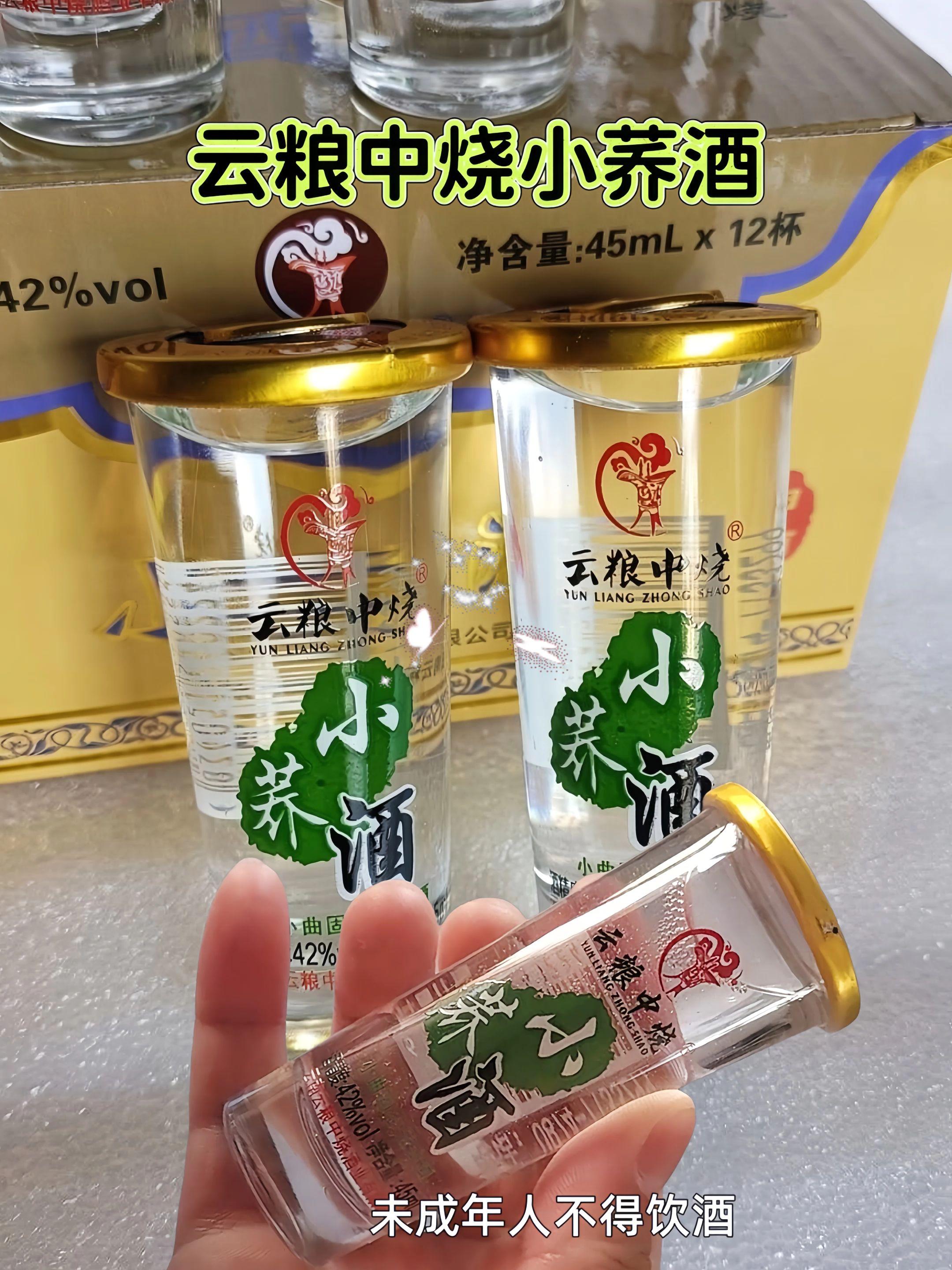 挖到一款超适合聚会的宝藏小酒!云南云粮中烧小荞酒!精选云南高原苦荞,小曲固态法纯粮酿造,开盖瞬间,天然谷物香直往鼻子里钻,太治愈啦。42度刚好,一点不辣喉,口感真的绝!关键是45ml小杯,揣兜里就能走,一盒12杯。自带杯超方便的云南风味饮品,和朋友分享顺间拉满氛围! #好喝不贵 #云粮中烧小荞酒 #纯粮酿造 #聚会必备#云南特色