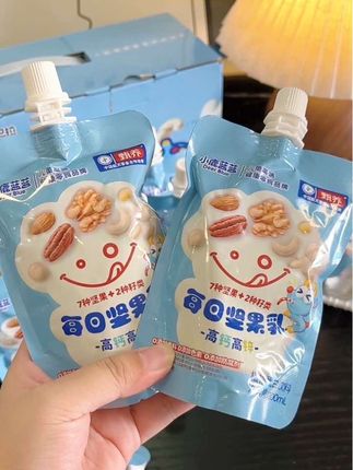立秋换季了,把孩子早上的牛奶换成营养更全面的坚果乳,香甜丝滑 米香浓郁,孩子很爱喝#宝宝早餐#宝宝爱喝#早餐吃什么#小鹿蓝蓝