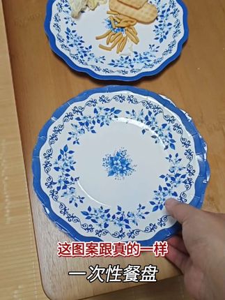 #一次性餐盘 #一次性纸盘 #户外餐具 #一次性盘子 #户外野餐