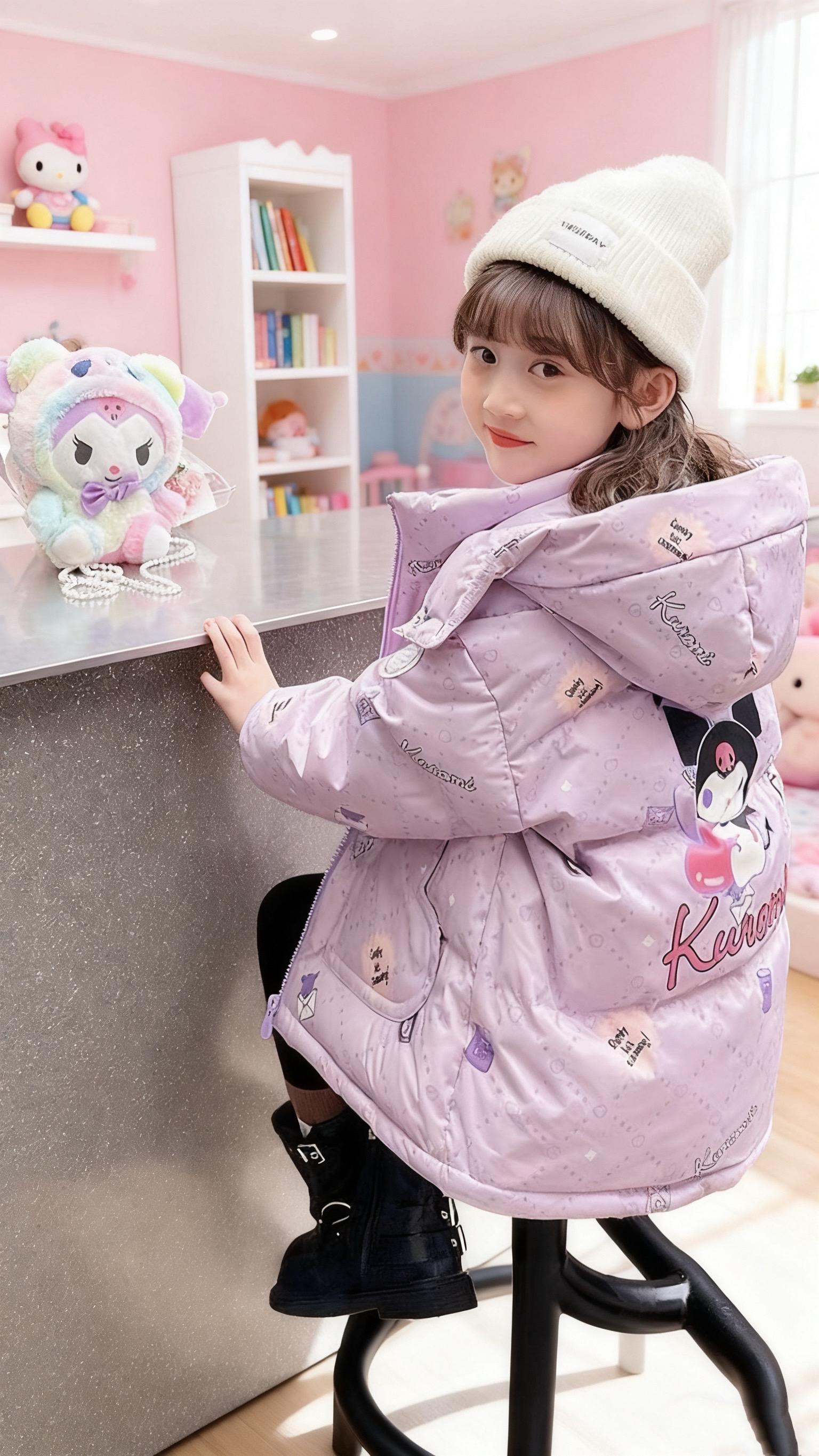 #女童棉服 #高品质童装 #生女儿就要这样穿 #秋冬穿搭 #女童穿搭