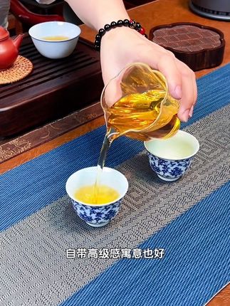 高档茶席新 中式禅意#茶垫桌旗 桌布防水#中国风 茶盘垫茶壶垫#茶桌席布 #茶室 #好物推荐🔥