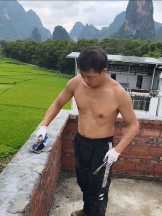 #外墙装修 #施工现场