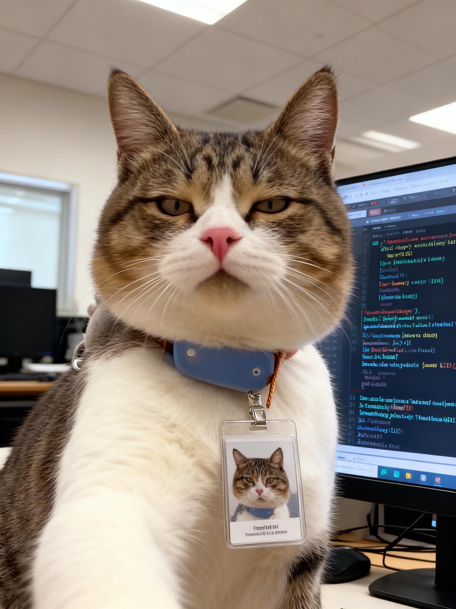 打工挣猫猫币。悟空找了份工作#悟空小猫