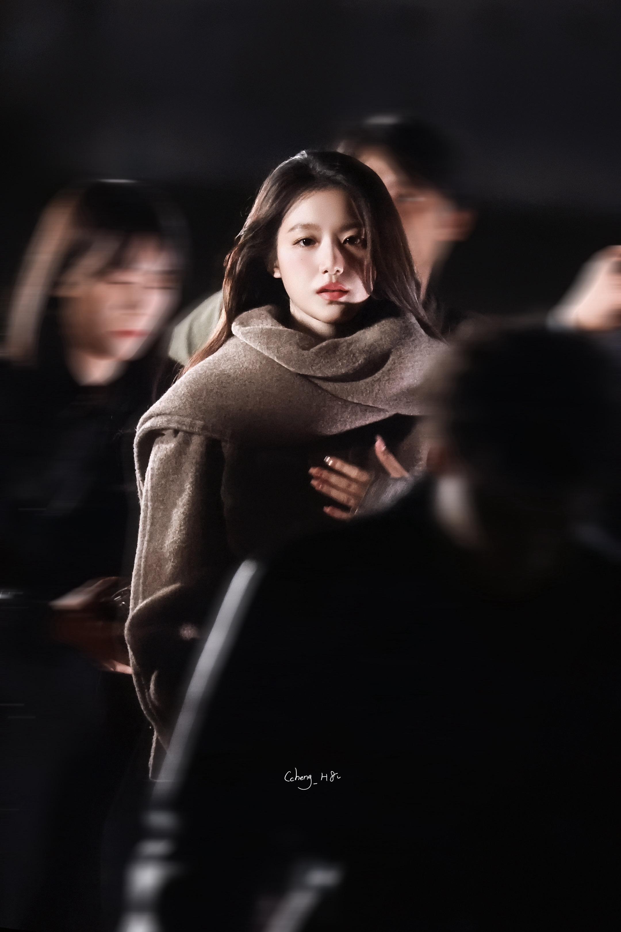 250922 SHUHUA AT LONDON FASHION WEEK🤎 #叶舒华伦敦时装周 #Burberry2026夏季时装秀 #叶舒华