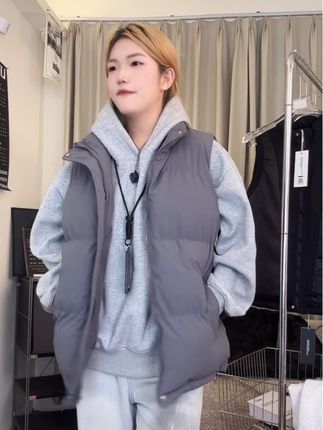 MZWRA纯色立领马甲背心男款秋冬保暖外穿坎肩外套爆款2025新款#秋冬新款#穿搭#男装#马甲#男女同款