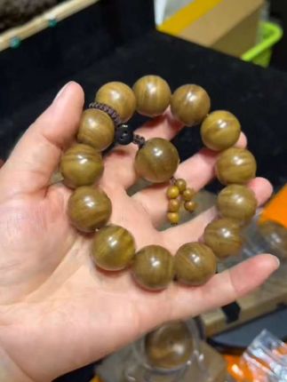 #金丝楠手串#盘它就完了