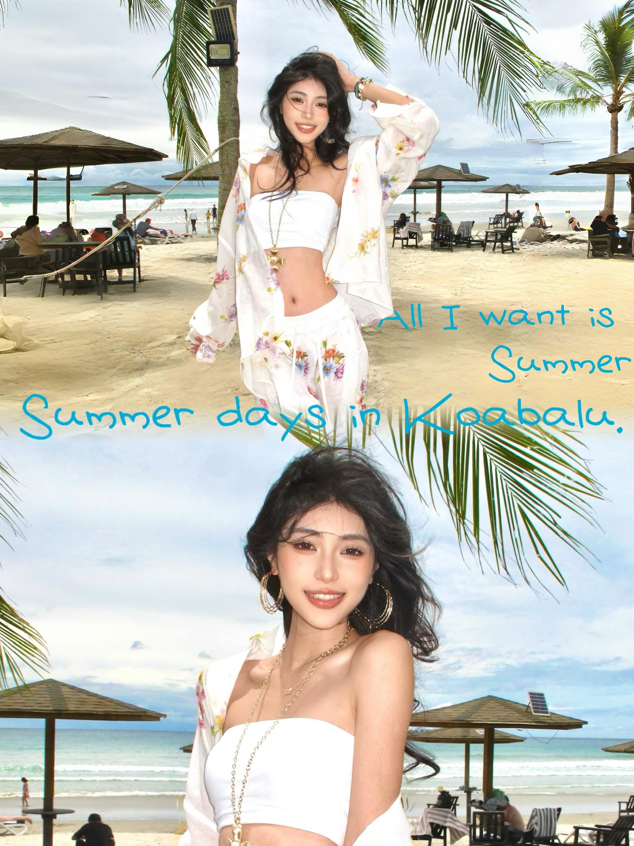 在亚庇🏝️。#海边 #氛围感 #亚庇 #海岛