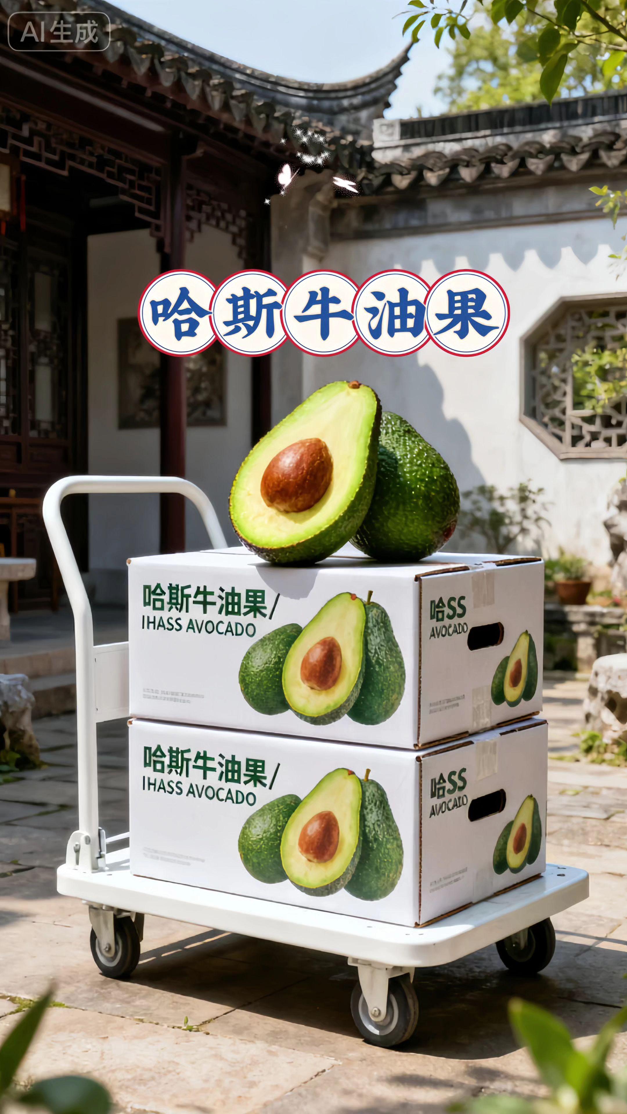 #哈斯牛油果 就是这个哈斯牛油果真的太好吃啦!女孩子真的推荐多吃牛果它口感绵密丝滑满满的营养平时拌个酸奶做成奶昔味道好极了,搭配酱油芥未也非常哇塞#优质水果 #口感好 #营养丰富 #快来一起尝个鲜 @抖加🔥上热门🔥dou+🔥热点宝