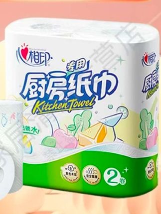 心相印厨房卷纸巾吸水擦油去油除油清理厨具干湿两用加厚清洁果蔬#心相印 #厨房 #纸巾 #方便又实用 #干湿