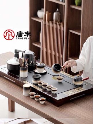 唐丰茶具茶台一整套2025新款茶盘全自动套装一体式茶道高档烧水壶#茶具茶台一整套 #高端大气 #高端茶器 #茶生活 #喝茶养生