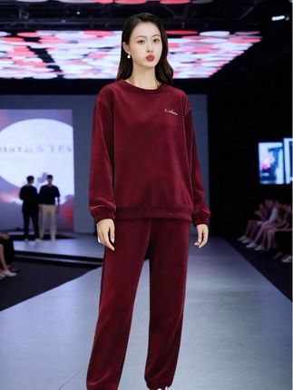 #可外穿居家服 #面料柔软舒适 #不起球不勾丝 #面料柔软细腻 #谁穿谁好看