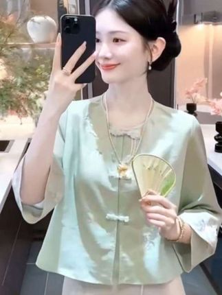 #气质穿搭 #优雅气质 #新中式穿搭 #温柔风穿搭 #每日分享
