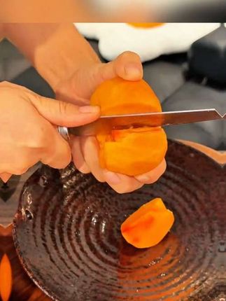 #美食 #水果#爽口柿子#分享美食 #新鲜应季水果