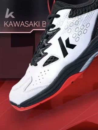 kawasaki/川崎飞跃系列 专业羽毛球鞋 缓震透气耐磨抗扭 脚感舒适 #羽毛球鞋 #专用羽毛球鞋 #耐磨羽毛球鞋