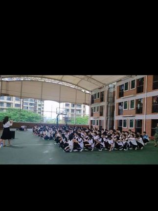 #学生军训 #军训场面 #记录校园生活 #新生军训 #祖国花朵