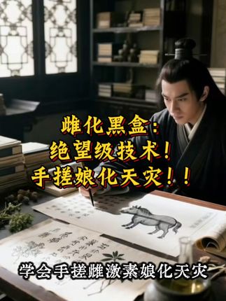 时代碾压性古代灾源:手搓雌激素娘化天灾? 穿越者脏套路:娘化天灾制作全解,简单操作,雌化猛男变萌妹!#脑洞 #科普 #脑洞大开 #干货教学#幻想穿越新玩法